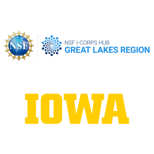 Great Lakes I-Corps Hub and University of Iowa logo